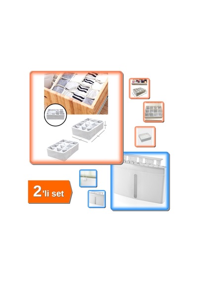 12 Bölmeli Pratik Çekmece Düzenleyici + Fresh Air Kalorifer Suluğu - 2li Set E6q3s5 Belirtilmemiş