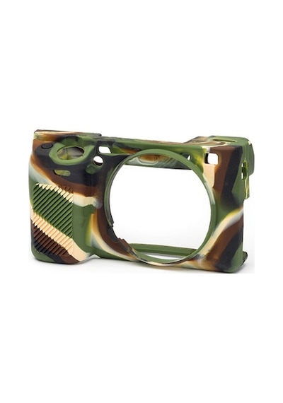 Easycover Sony A6000/A6100/A6300/A6400 Silikon Kılıf (Kamuflaj)