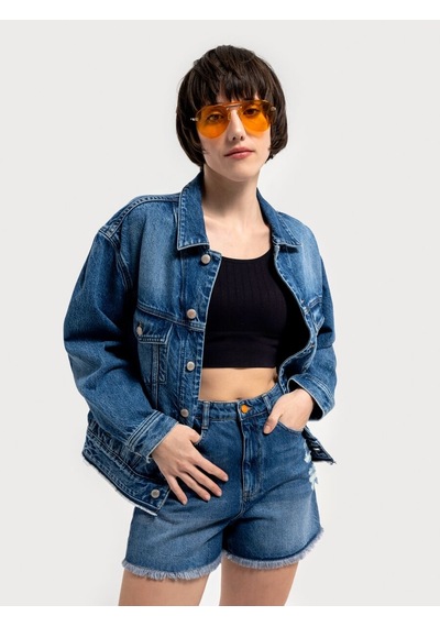 LOFT Regular Fit Kadın Ceket Lf2036245 Q1.v1 Denim