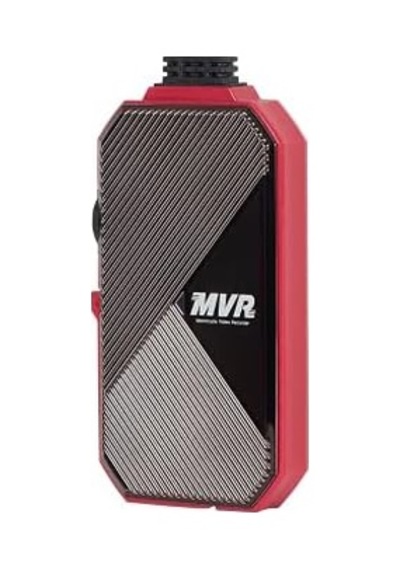 Gnet Mvr Motosiklet 2 Kameralı Fullhd Wi-fi Araç Kamerası, Kırmızı