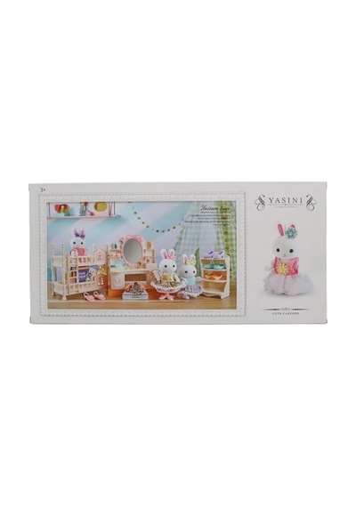 Bay Dreamy Mini Tavşan Ranzalı Yatak Odası Oyun Seti Diğer