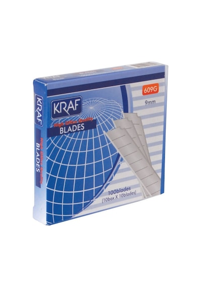 Kraf Dar Maket Bıçağı Yedeği 100 Adet Falçata Ucu