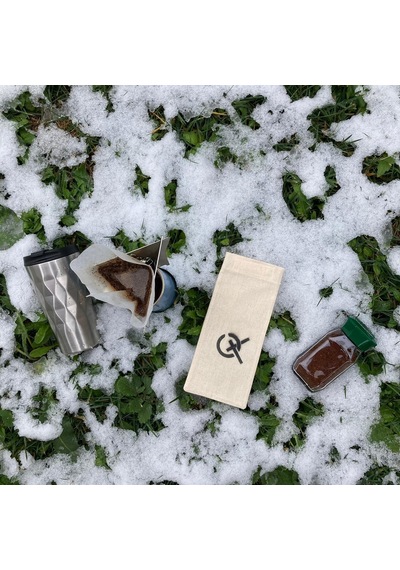Latnox CoffeeX Drip Portatif Kahve Damıtıcı Katlanır Paslanmaz Çelik Gri