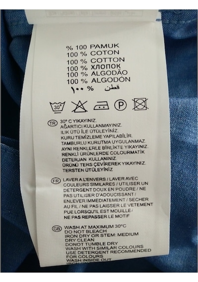 Silver Sun Toptan Fiyatına Erkek Çocuk Gömlek Mavi Renk %100 Pamuk