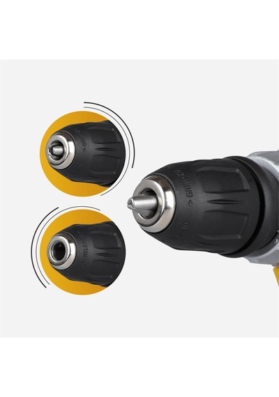 Akülü Matkap Vidalama 25nm 12v 2x1.5 Ah Akü Rtrmax X-lıon - Rtx1212