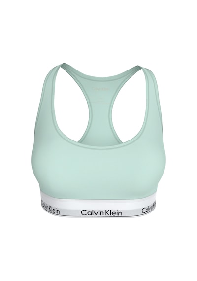 Calvin Klein Kadın Pamuklu Feel The Mint Astarsız Bralet-16025 Yeşil