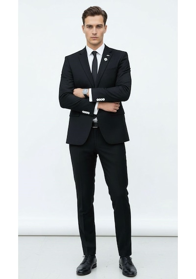 Plus Scorpion Çift Yırtmaçlı Likrasız Dokulu Kumaş Slim Fit Erkek Blazer Ceket Modern Ve Dayanıklı Mat Siyah Plus Scorpion Çift Yırtmaçlı Likrasız Dokulu Kumaş Slim Fit Erkek Blazer Ceket Modern Ve Dayanıklı Mat Siyah