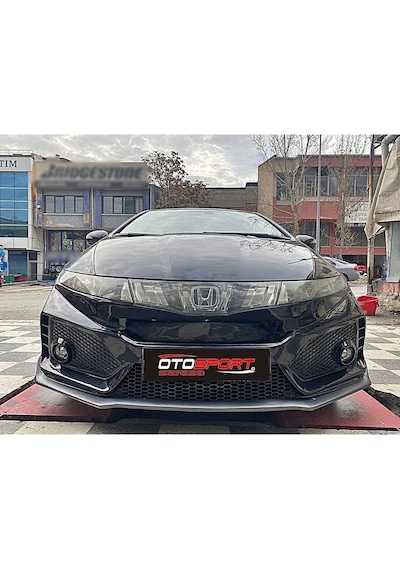 Honda Civic Fn2 Typer Ön Tampon Fiberglass Boyasız