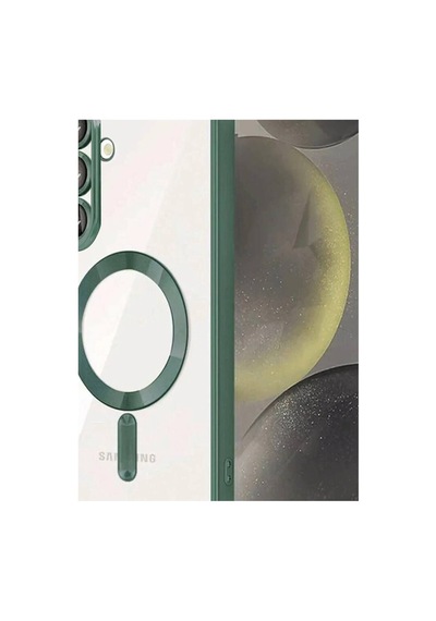Samsung Galaxy Uyumlu A57 5g Kross Magneticsafe Kapak - Koyu Yeşil Evimdeyokyok