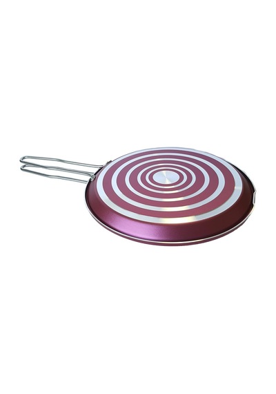 Papilla Redio 28 Cm Balıkmatik Tava Fuşya Renk Diğer