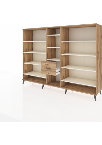 Hyperion Dolap 11 Raflı 3 Çekmeceli 220x44x163 Çam-aytaşı/çam Aytası/atlas Çam - Atlas Çam Hyperion Dolap 11 Raflı 3 Çekmeceli 220x44x163 Çam-aytaşı/çam Aytası/atlas Çam - Atlas Çam