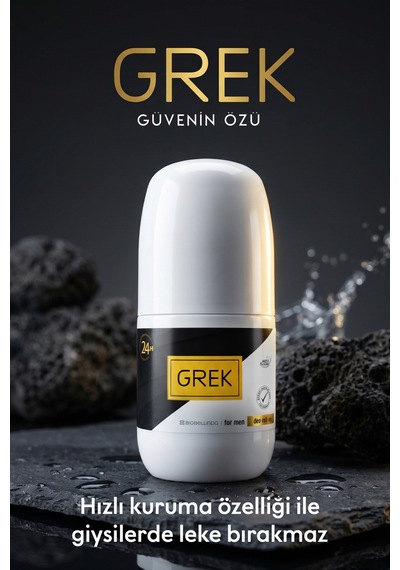 Doğal Içerikli Grek Deo Erkek Roll On Özel Kokusu İle 50 Ml