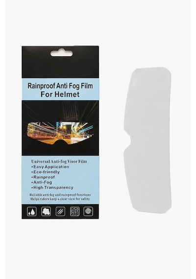 Şeffaf Motosiklet Kask Vizör Buğu Önleyici Film Yağmur Kaydırıcı Pinlock Tipi Koruyucu Lens