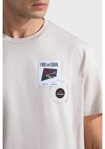 Paul & Shark Erkek T Shirt 24411117 029 Taş Taş