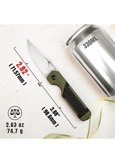 Kizer Mini Militaw Nitro-v G10 Kizerv 3634sa6 Kamp Çakısı Çok Renkli
