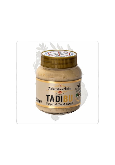 Abdurrahman Tatlıcı Tadıbu Parçacıklı Fındık Ezmesi 330 Gr