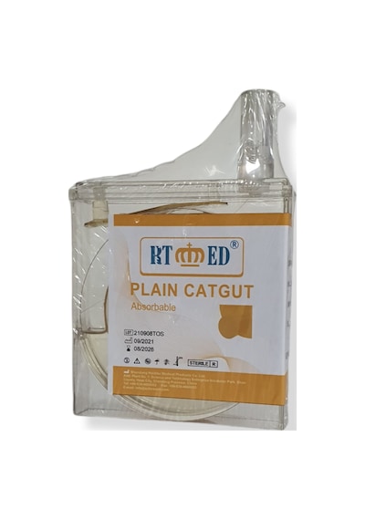 Rtmed Plain Kaset Katküt Usp No 4 2 Metric 50 M
