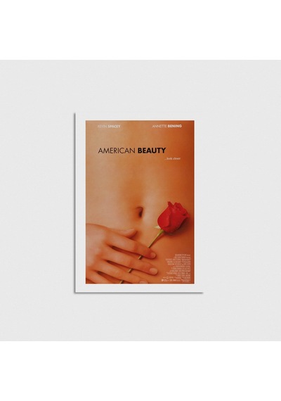 American Beauty 1999 Film Posteri Çerçevesiz Poster Duvar Dekorasyonu Pn11p258