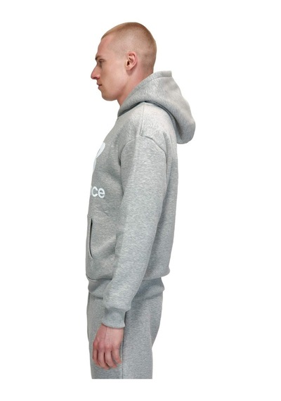 New Balance Lifestyle Erkek Sweatshirt Mnh3333-ag Gri