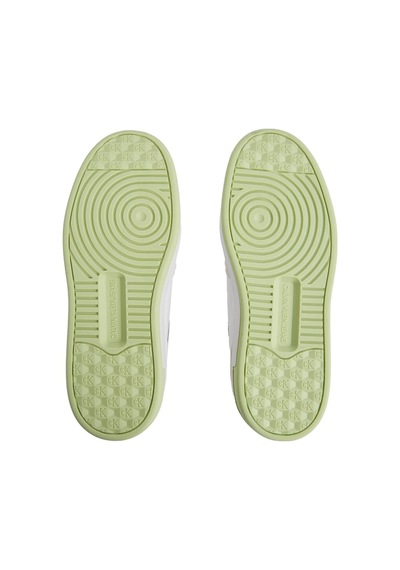 Calvin Klein Basket Cupsole Lace Mıx N Beyaz Kadın Sneaker Beyaz