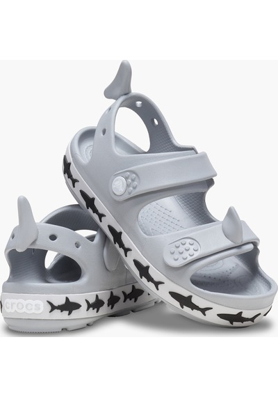 Crocs Crocband Cruıser Shark Erkek Çocuk Sandalet 210031-007 Gri