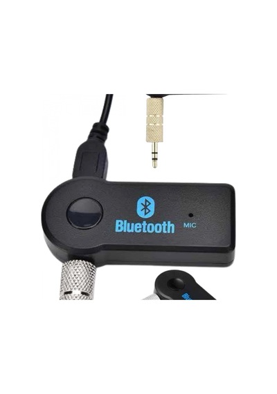 Bluetooth Aux Araç Kiti V3.0 Edr Stereo Müzik Alıcı Telefon Bağlantı Cihazı