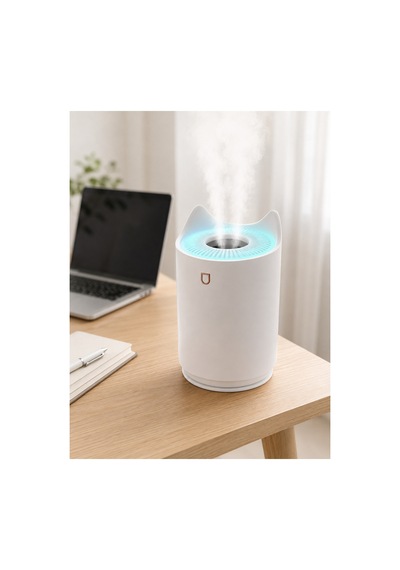 Astraltech Hava Nemlendirici Ultrasonik Aroma Difüzör 7 Renk Led Işıklı Gece Lambası