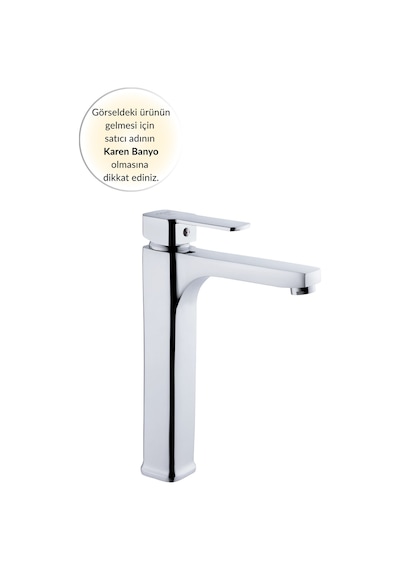Karen Banyo Robin Çanak Lavabo Bataryası, Krom, Cisa-49019 krom