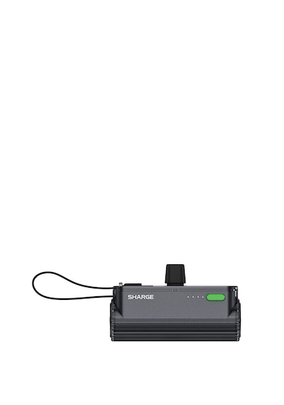 Sharge Flow Mini - Kompakt Ve Hızlı Taşınabilir Powerbank - Siyah