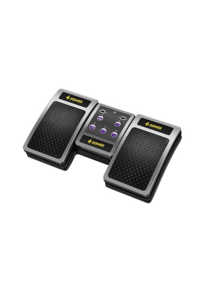 Donner Bluetooth Sayfa Çevirici Pedal Ipad, Tablet Ve Pc İle Uyumlu, Şarj Edilebilir Mikrofon Aksesuarları Siyah