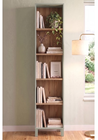 Robin Home Prime 5 Raflı Neon Led Işıklı Dar Alan Kitaplık Ahşap Ayaklı Sepet-ıhlamur Yeşili 183cm Yeşil Robin Home Prime 5 Raflı Neon Led Işıklı Dar Alan Kitaplık Ahşap Ayaklı Sepet-ıhlamur Yeşili 183cm Yeşil