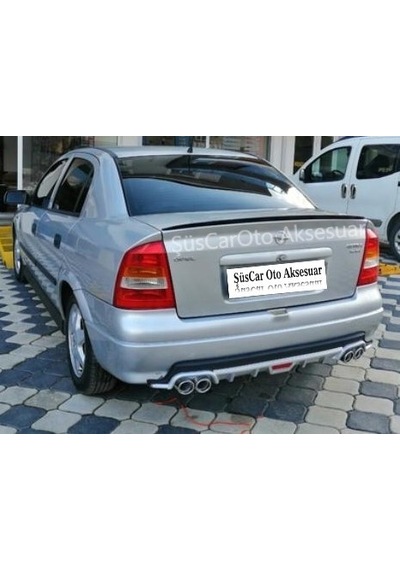 Opel Astra G Bagaj Üstü Spoiler Bagaj Çıtası Piano Black