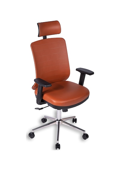 Ofisbazaar Up Deri Yönetici Koltuğu Ergonomik Ve Modern Tasarım Martin09 Kahverengi Deri Kahverengi Ofisbazaar Up Deri Yönetici Koltuğu Ergonomik Ve Modern Tasarım Martin09 Kahverengi Deri Kahverengi