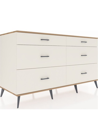 Kronos Konsol 6 Çekmeceli 176x59x99 Aytaşı-çam/aytaşı Aytaşı-çam/aytaşı