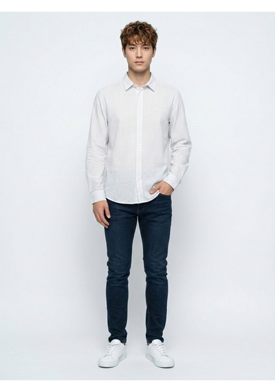 LOFT Regular Fit Erkek Gömlek U.kol Lf2042644 Q1.v1 Beyaz