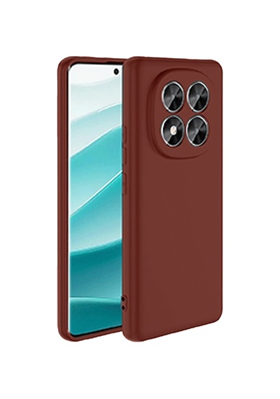 Xiaomi Redmi Note 14 Pro 5g Kılıf First Silikon - Bordo 0.2M-Çok Renkli