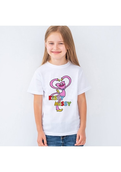 Kissy Missy Baskılı Çocuk Tişört T-Shirt Mr-03