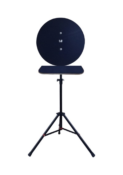 Raf Düzenekli Tripod Ayaklı Dart Arkalık Stand Seti Lacivert