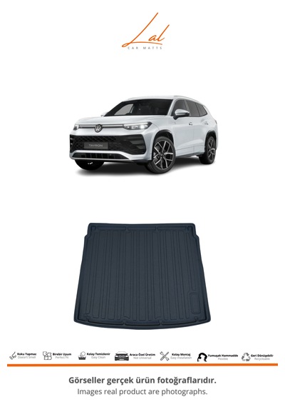 Volkswagen Tayron 3d Havuzlu Paspas Alt Kademe Bagaj Havuzu Seti