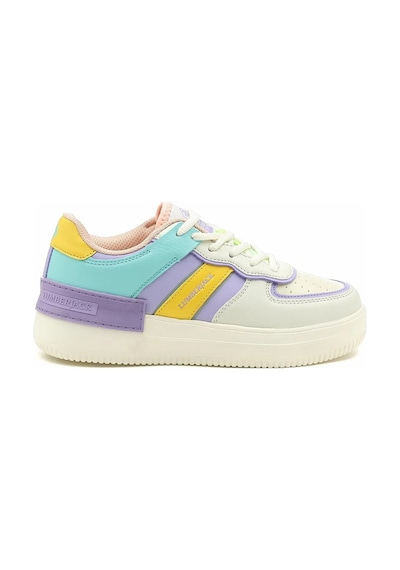 Lumberjack Freya Kalın Tabanlı Kadın Sneaker Ayakkabı Lila Mint Lila