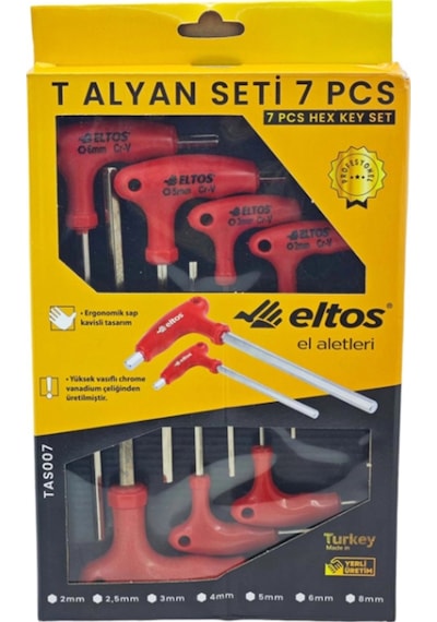Eltos Tas007 T Alyan Seti 7 Parça
