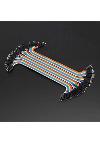 20cm 40 Pin Erkek Erkek Dupont Kablo Ayrılabilir 2.54mm 10renk Breadboard Atlama Kablosu Jumper