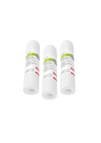 K100 Polipropilen 5 Mikron Tortu Filtresi 10 İnç 3'lü Set