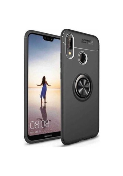 Huawei Honor 10 Lite Kilif Yüzüklü Tam Korumali Silikon Kapak 418755907 Huawei Honor 10 Lite Kilif Yüzüklü Tam Korumali Silikon Kapak 418755907
