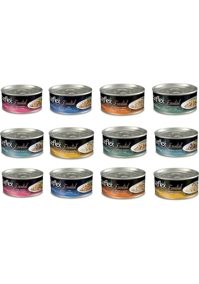 Reflex Karışık Konserve Yetişkin Kedi Maması 12 x 70 G