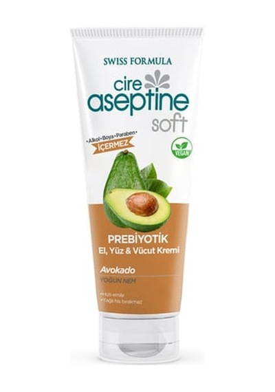 Cire Aseptine Avokado Tüp Soft Krem 75 Ml 12'li Paket