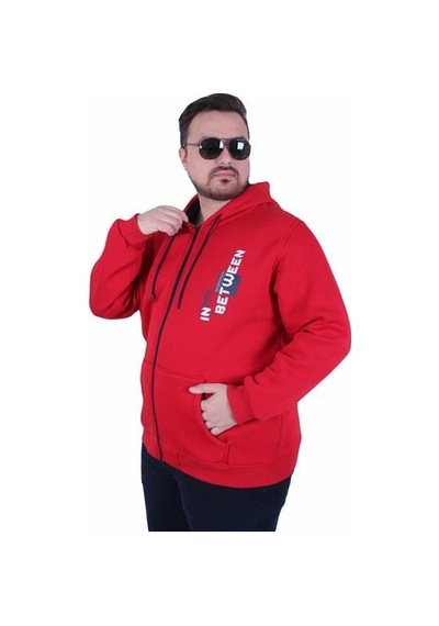 Moc Grande Mocgrande Büyük Beden Kapüşonlu Fermuarlı 3ip Sweat İn Between 25717 Kırmızı Kırmızı Moc Grande Mocgrande Büyük Beden Kapüşonlu Fermuarlı 3ip Sweat İn Between 25717 Kırmızı Kırmızı