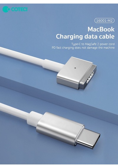 Özel Tasarım Coteci Apple MacBook Uyumlu Usb-c Hızlı Şarj Ve Data Kablosu Destek Bireysel Kullanım