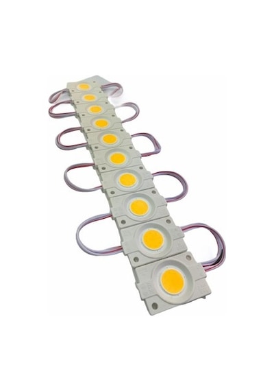 Modül Led Jumbo 2.4W 12V  Su Geçirmez 10 Adet