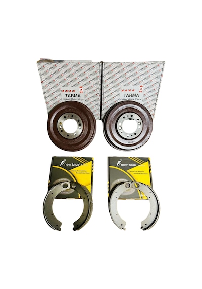 Massey Ferguson 135-148-240 Fren Balataları Takım New Blue+tarma Kampana 2 Adet Komple Takım